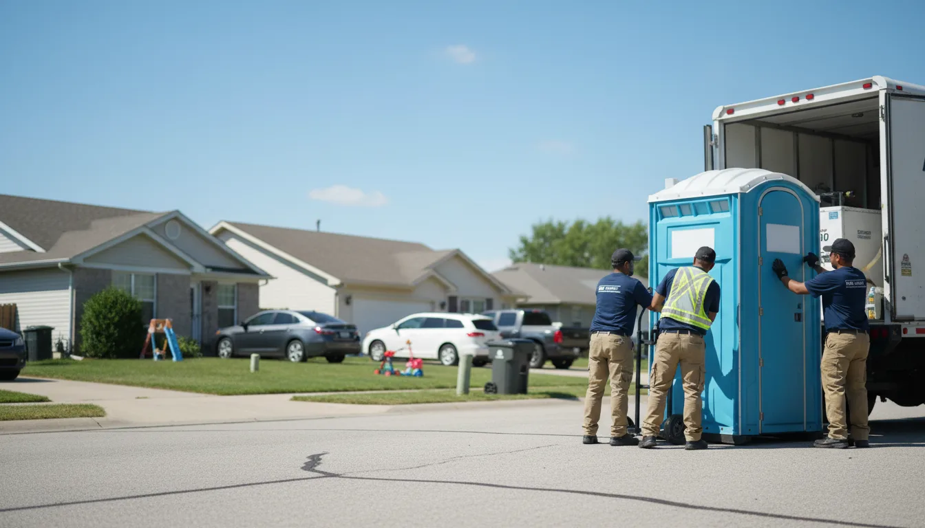 Standard Porta Potty Rentals in Simpsonville, SC near me